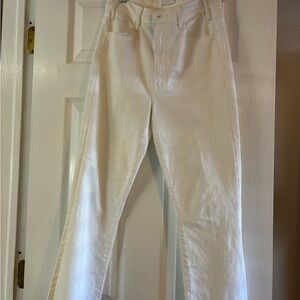 Mother Hustler White Jean